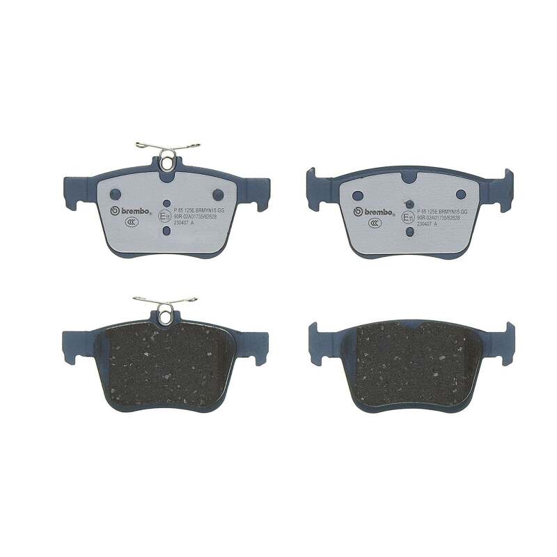 Brembo OE 16-18 Audi A3 Sportback e-tron/15-17 Walkswagen e-Golf Brake Pad - Rear
