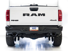 画像をギャラリービューアに読み込む, AWE Tuning 2025+ RAM 1500 RHO 3.0 I6 TT 0FG Dual Rear Exit Cat-Back Exhaust - Chrome Silver Tips