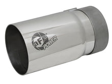画像をギャラリービューアに読み込む, aFe MACH Force-Xp Universal Exhaust Tip 3-1/2 IN Inlet x 4 IN Outlet x 7 IN Polished Right Side Exit