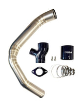 画像をギャラリービューアに読み込む, Torque Solution 15-21 Subaru WRX Top Mount Charge Pipe - Titanium Brushed / Raw