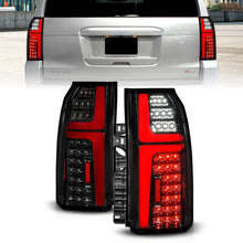 画像をギャラリービューアに読み込む, ANZO 15-20 Chevrolet Tahoe Sequential LED Tube Taillights Black