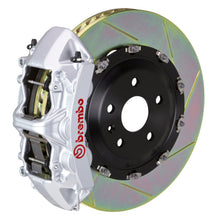 画像をギャラリービューアに読み込む, Brembo 09-16 Genesis 2.0T/3.8 Front GT BBK 6 Piston Cast 365x34 2pc Rotor Slotted Type1-Silver