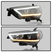 画像をギャラリービューアに読み込む, Spyder 14-20 Toyota 4Runner Projector Headlights w/Seq. LED Turn Sig. LED White Light Bar Park Light