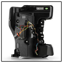 画像をギャラリービューアに読み込む, Spyder 17-19 Ford F-250/F-350/F-450 High-Power LED Headlights - Black (PRO-YD-FS17LEDAP-SEQSBGR-BK)