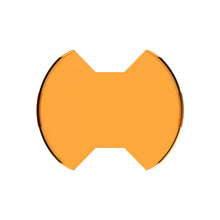 画像をギャラリービューアに読み込む, KC HiLiTES SlimLite 8in. LED Light Shield (Shield Only) - Amber