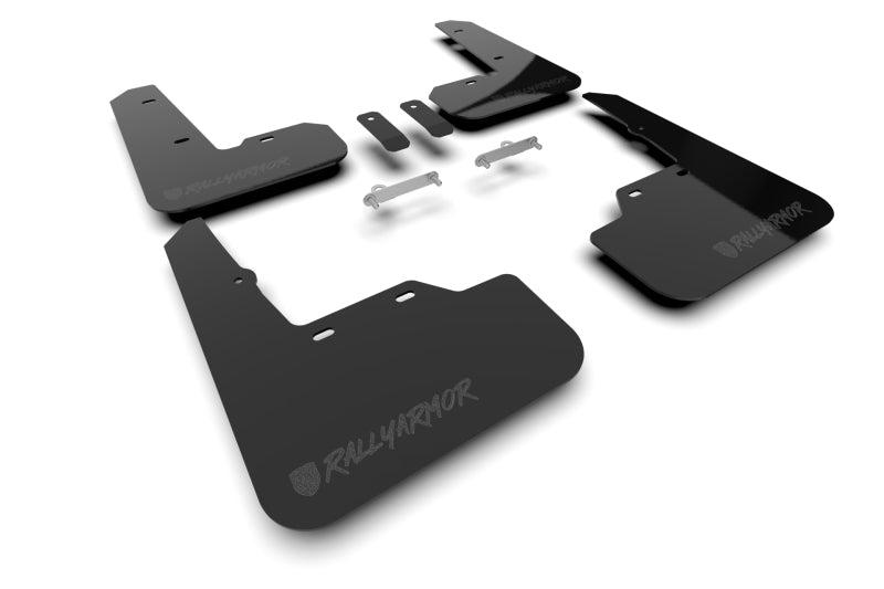 Rally Armor 22-26 Subaru WRX Black UR Mud Flap Altered Font Met. Blk Logo