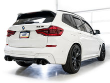 画像をギャラリービューアに読み込む, AWE Tuning 20-25 BMW X3 M/M Comp (F97) AWD SwitchPath Axle-Back Exhaust - Diamond Black Tips