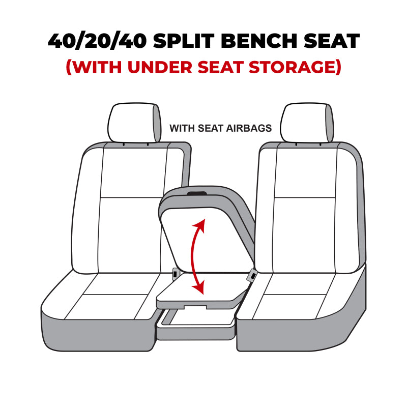 Covercraft 11-12 Dodge Ram Carhartt SeatSaver Custom Front Row Seat Covers - Gravel