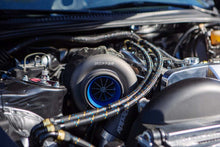 画像をギャラリービューアに読み込む, GReddy AN12 REUSABLE HOSE NYLON BRAIDED BLACK/GOLD/BLUE (PRICED PER FOOT)