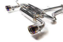 画像をギャラリービューアに読み込む, Invidia 09+ 370Z Gemini Rolled Titanium Tip Cat-back Exhaust