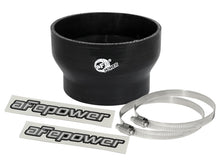画像をギャラリービューアに読み込む, aFe Magnum FORCE Intake Coupling Kit (4-1/3 IN ID to 3-1/2 IN ID x 2-3/4 IN L) Straight Black