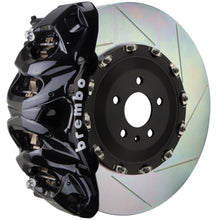 画像をギャラリービューアに読み込む, Brembo 19+ X5 Front GT BBK 8 Piston Cast 412x38 2pc Rotor Slotted Type1-Black