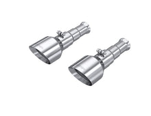 画像をギャラリービューアに読み込む, MBRP 19-24 Ram 1500 Classic 5.7L Hemi 5in OD Dual Wall Angle Cut T304 SS CB Exhaust Tips - Pair