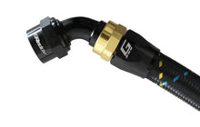 画像をギャラリービューアに読み込む, GReddy AN12 60 DEGREE HOSE END SWIVEL BLACK/GOLD ANODIZED