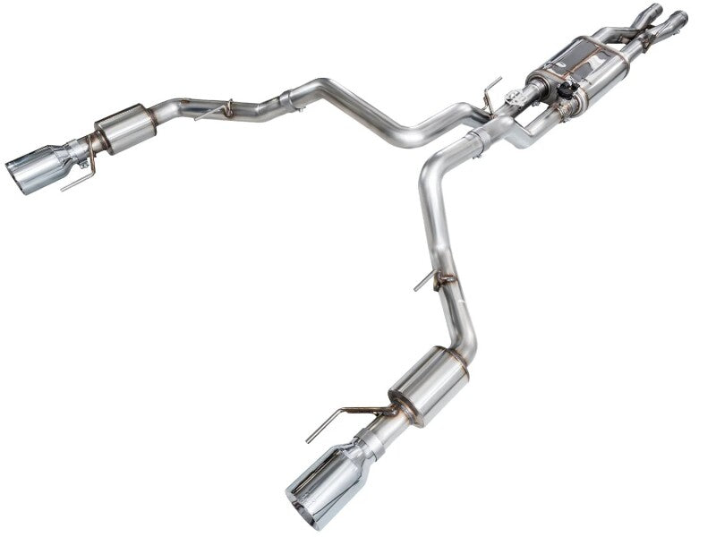 AWE Tuning Gen 3 Raptor R SwitchPath Exhaust - Chrome Silver Tips