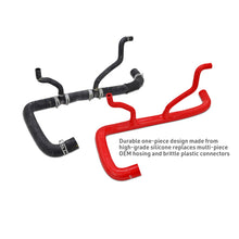 画像をギャラリービューアに読み込む, Mishimoto 2024+ Toyota Tacoma Silicone Coolant Hose Kit - AT - Red