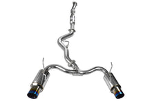 画像をギャラリービューアに読み込む, Invidia 08-11 STi Hatch / 11 WRX Hatch Dual N1 Single Layer Titanium Tipped Cat-back Exhaust