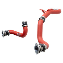画像をギャラリービューアに読み込む, Injen 22-23 Honda/Acura Civic/Si/Integra 1.5L Turbo Aluminum Intercooler Pipe Kit - Wrinkle Red
