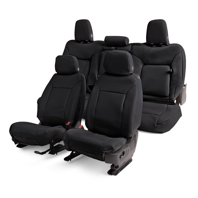 Covercraft 20-23 Toyota Tacoma Leatherette PrecisionFit Custom Front Row Seat Covers - Black