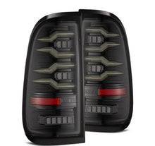 画像をギャラリービューアに読み込む, AlphaRex 97-03 Ford F150 / 99-16 Ford F250/F350/F450/F550 LUXX-Series LED Tail Lights - Alpha-Black