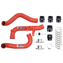 画像をギャラリービューアに読み込む, Injen 22-23 Honda/Acura Civic/Si/Integra 1.5L Turbo Aluminum Intercooler Pipe Kit - Wrinkle Red