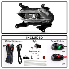 画像をギャラリービューアに読み込む, Spyder 19-20 Hyundai Santa Fe OEM Style Fog Lights w/Switch - Clear (FL-HYSF19-C)