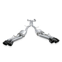画像をギャラリービューアに読み込む, Stainless Works 22-25 Cadillac CT5-V Blackwing Catback Exhaust - Black Chrome Tips