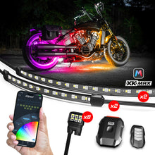 画像をギャラリービューアに読み込む, XK Glow XKmax RGBW 10pc addressable Motorcycle Underglow Light Kit