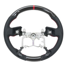 画像をギャラリービューアに読み込む, NRG 12-23 Toyota Tacoma OEM Plus Carbon Fiber Steering Wheel w/ Red Stitch &amp; Red Center Mark