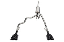 画像をギャラリービューアに読み込む, Corsa 2022-2024 Chevrolet Silverado 1500 Cat-Back Dual Rear Exit with Twin 4in Black Tips
