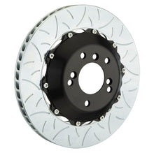 画像をギャラリービューアに読み込む, Brembo 02-05 996 GT2/996 Turbo (PCCB Eqpt) Rr 2-Piece Discs 350x28 2pc Rotor Slotted Type3