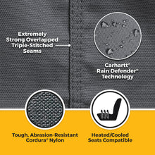 画像をギャラリービューアに読み込む, Covercraft 21-25 Ford F150 Carhartt Super Dux SeatSaver Custom 1st Row Seat Covers - Gravel