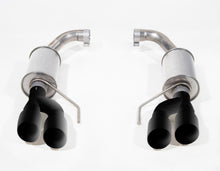 画像をギャラリービューアに読み込む, Roush 18-25 Mustang GT Black Tip Axle Back Exhaust