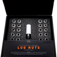 画像をギャラリービューアに読み込む, Mishimoto Steel Locking Lug Nuts M14x1.5 24pc Set Black
