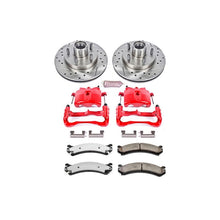 画像をギャラリービューアに読み込む, Power Stop 07-10 GMC Sierra 3500 HD Front Z36 Truck &amp; Tow Kit w/Cals