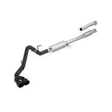 画像をギャラリービューアに読み込む, MBRP 21-26 Ford F-150 3in Cat Back Single Side Exit Exhaust - Black