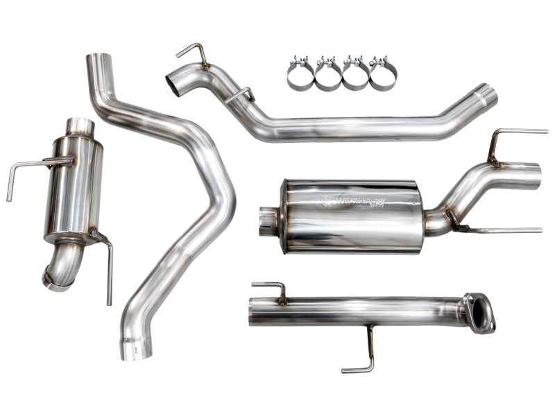 AWE Tuning 2024+ Toyota Land Cruiser / 2025+ Toyota 4Runner 0FG Cat-Back Exhaust w/ BashGuard