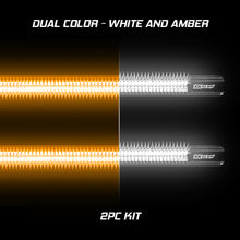 画像をギャラリービューアに読み込む, XK Glow Jeep &amp; Truck Running Board Light w/ Turn Signal 2x48in White + Amber