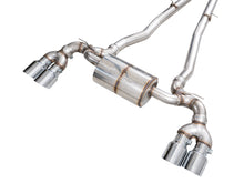 画像をギャラリービューアに読み込む, AWE Tuning BMW G90/G99 M5 Touring Edition Cat-Back Exhaust - Chrome Silver Tips