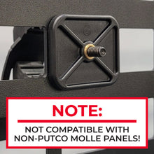 画像をギャラリービューアに読み込む, Putco Universal Back Seat Molle Panel w/ Straps