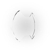 画像をギャラリービューアに読み込む, KC HiLiTES SlimLite 8in. LED Light Shield (Shield Only) - Clear