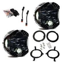 画像をギャラリービューアに読み込む, Baja Designs 18-25 Jeep Wrangler JL/20-25 Gladiator JT (w/Halogen) DOT LP6 LED Headlight Kit - Clear