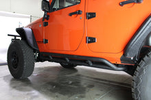 画像をギャラリービューアに読み込む, Fishbone Offroad 07-18 Jeep JK 4 Door Wrangler JK Steel Rock Sliders - Blk Textured Powdercoat