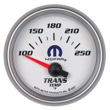 画像をギャラリービューアに読み込む, Autometer Mopar 52.4mm SSE 100-250 Degree F Transmission Temperature Gauge