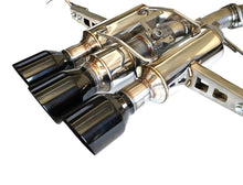 画像をギャラリービューアに読み込む, Invidia 22+ HONDA CIVIC TYPE-R FL5 R400 SINGLE LAYER BLACK TIP CAT-BACK (NON POLISH PIPE)