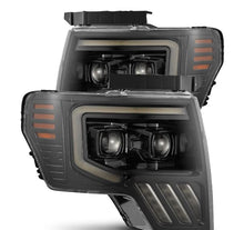 画像をギャラリービューアに読み込む, AlphaRex 09-14 Ford F-150 PRO-Series Projector Headlights Black w/Activation Light Seq Signal SB DRL
