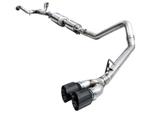 画像をギャラリービューアに読み込む, AWE Tuning 0FG Exhaust for 3rd Gen Toyota Tundra - Dual Diamond Black Tips
