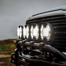 画像をギャラリービューアに読み込む, KC HiLiTES SlimLite 8in. LED Light Shield (Shield Only) - Clear