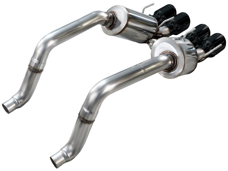 AWE Tuning 05-07 C6 Chevrolet Corvette 6.0L Touring Edition Axle-Back Exhaust w/ Diamond Black Tips