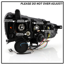 画像をギャラリービューアに読み込む, Spyder 08-17 Mitsubishi Lancer EVO 10 Projector Headlights - Black (PRO-YD-ML08V2SI-SEQ-BK)